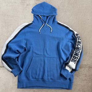 Abercrombie Fitch Spell Out Hoodie Men’s XL Sleeve Hit Blue Y2K